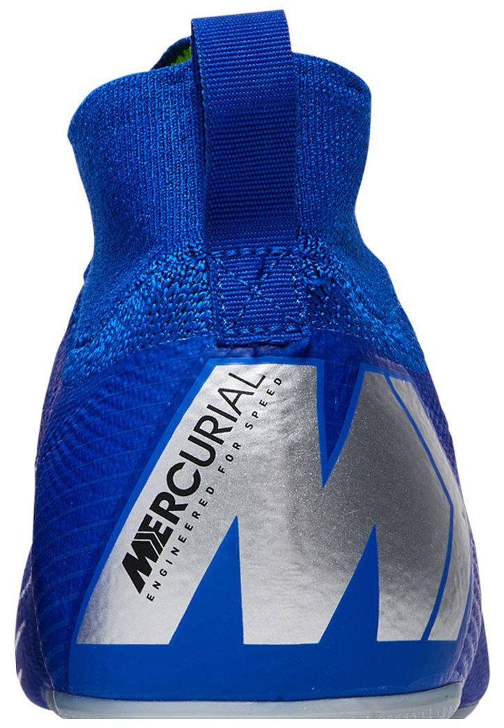 Nike Mercurial Superfly 6 Elite FG GS Racer Blue Silver