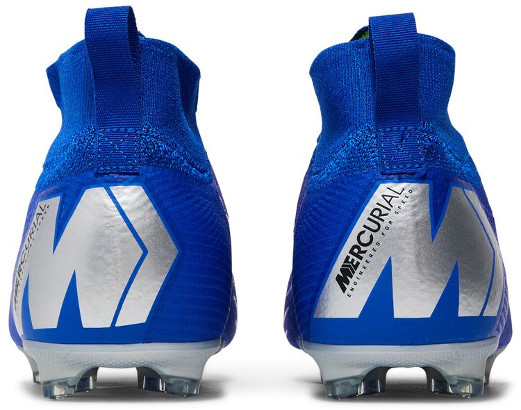 Nike Mercurial Superfly 6 Elite FG GS Racer Blue Silver