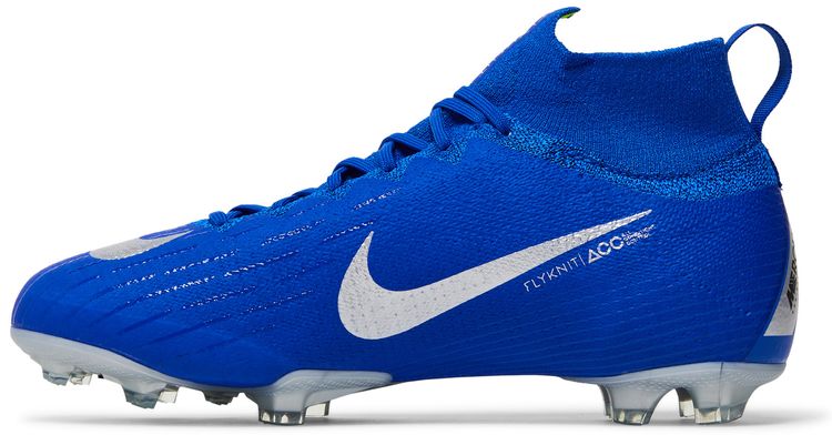 Nike Mercurial Superfly 6 Elite FG GS Racer Blue Silver