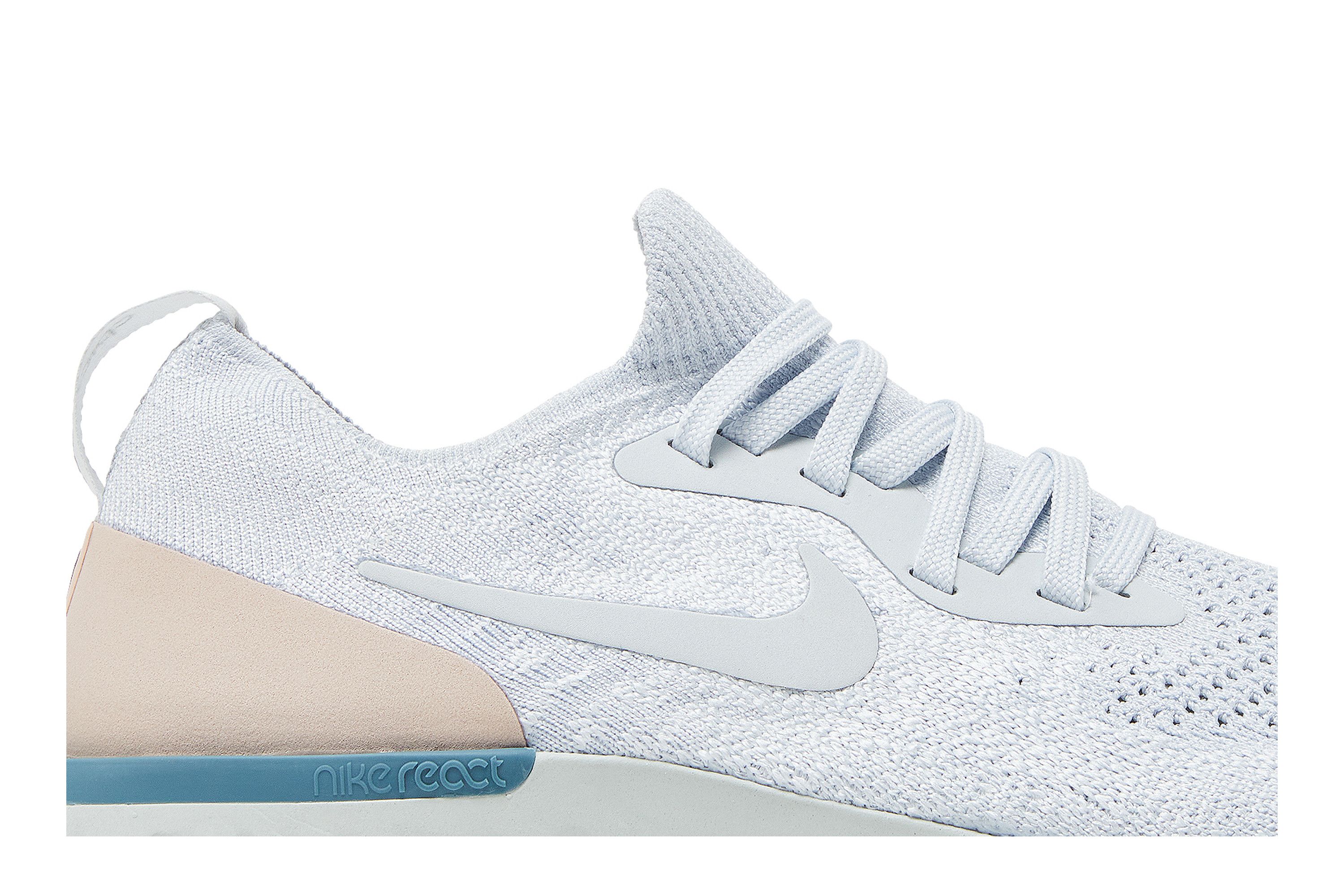 Nike epic react flyknit 2 beige hot sale