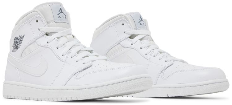 Air Jordan 1 Mid White Cool Grey