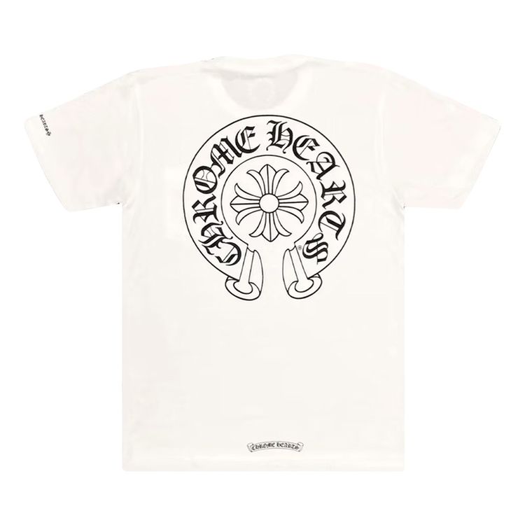 Chrome Hearts Horseshoe Logo Pocket T Shirt White