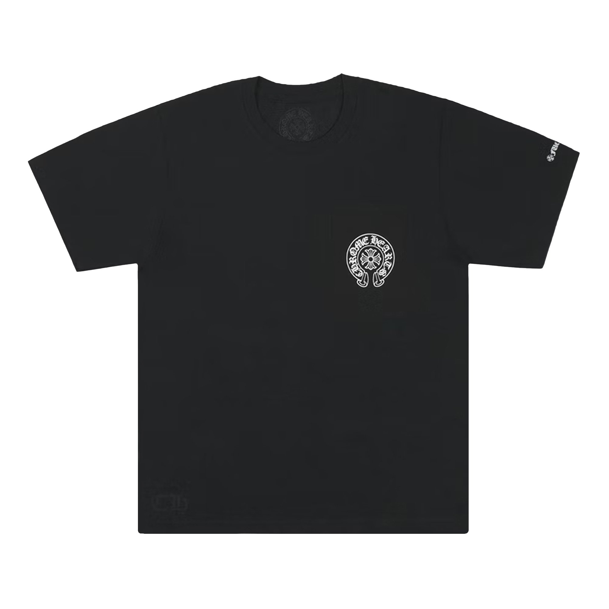 Buy Chrome Hearts Horseshoe Logo Pocket T-Shirt 'Black' - 1383