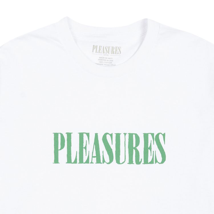 Pleasures Tickle Logo T Shirt White