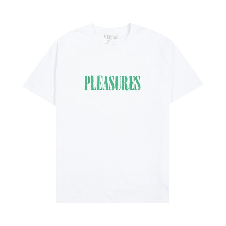 Pleasures Tickle Logo T-Shirt 'White'