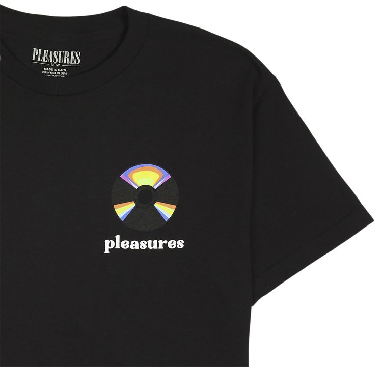 Pleasures Spin T Shirt Black