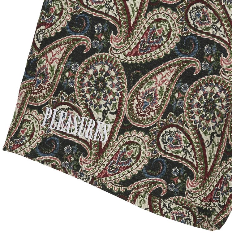 Pleasures Casket Woven Shorts Black