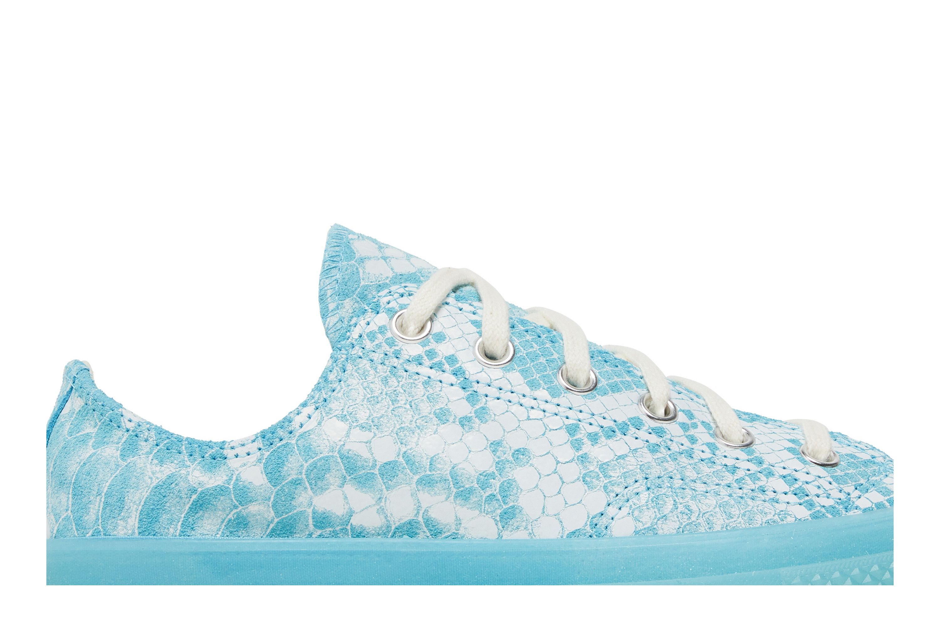 Size 3.0 Golf Wang x Chuck 70 Low 'Blue Python'
