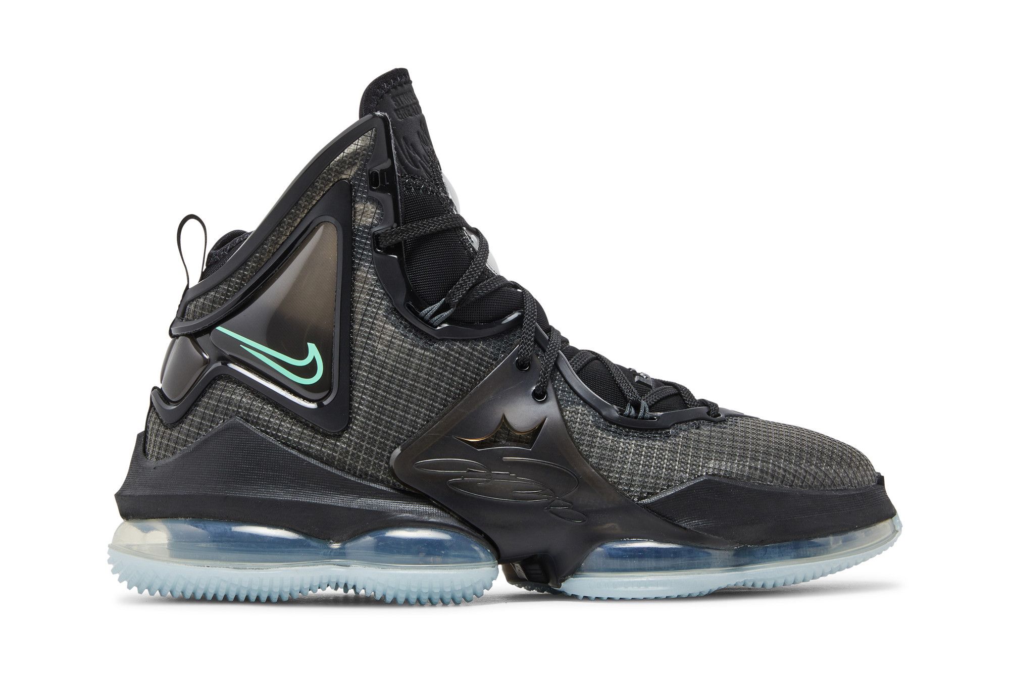 Black and best sale blue lebrons