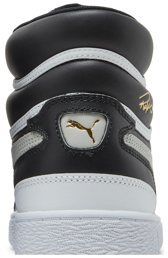 Puma Ralph Sampson Mid Black Grey Violet