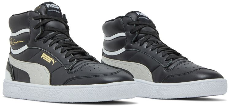 Puma Ralph Sampson Mid Black Grey Violet