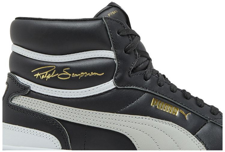 Puma Ralph Sampson Mid Black Grey Violet