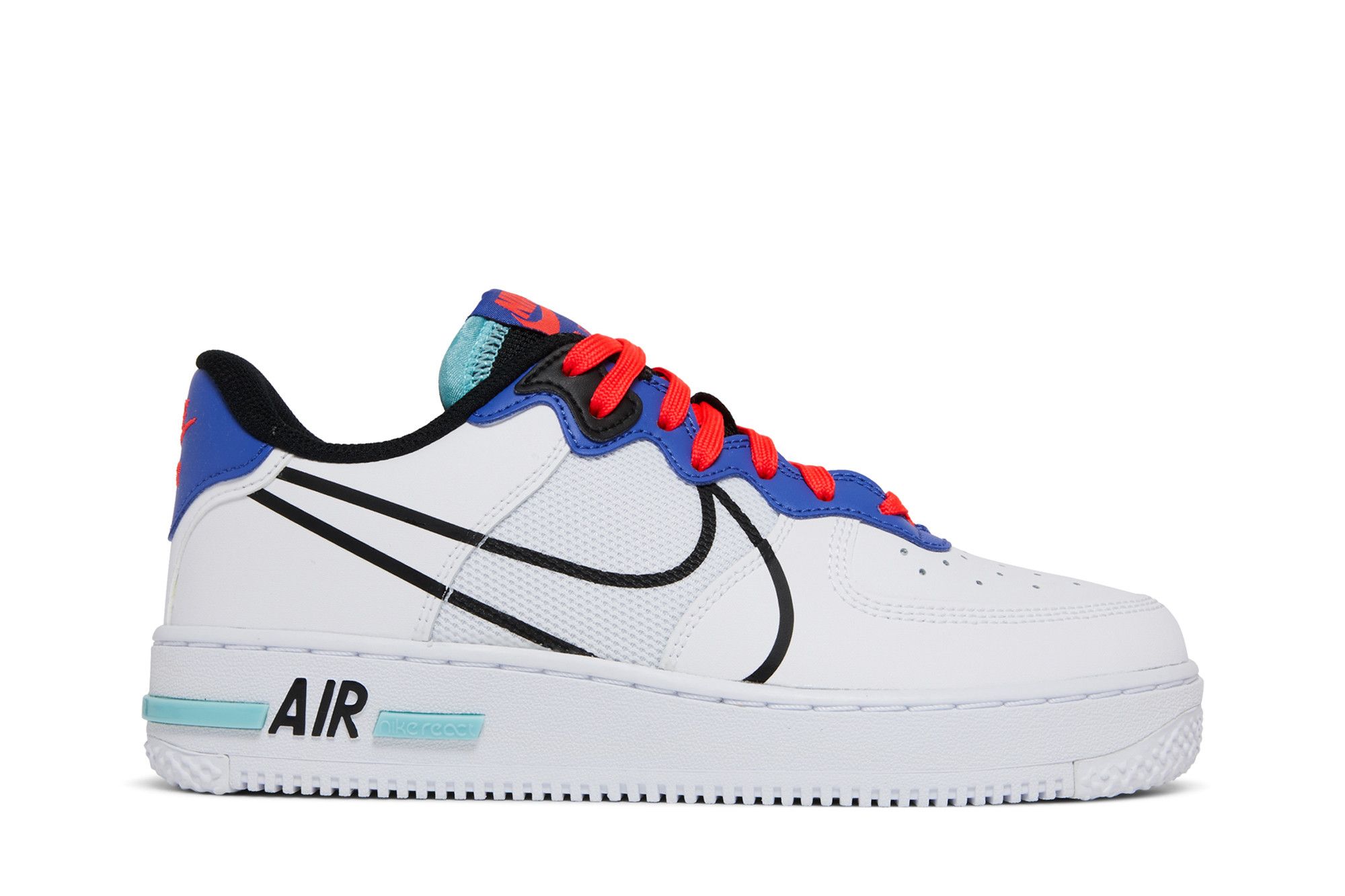 Buy Air Force 1 React GS Astronomy Blue Laser Crimson CD6960