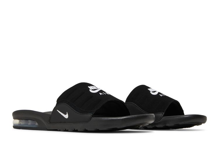 Size 9 Men Air Max Camden NikeSlides Sandals BQ4626 003 Black/White Nike-Air-Max-Camden-Slide-  main image 3