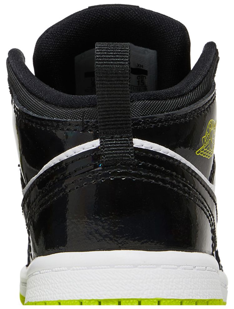 Air Jordan 1 Mid TD Black Cyber