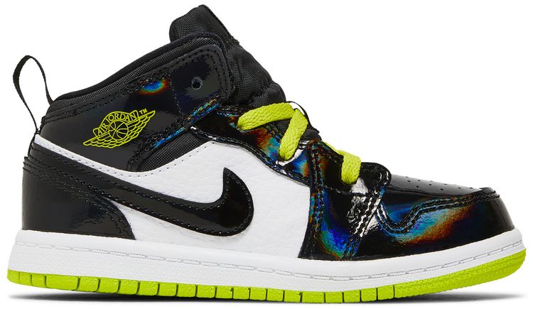 Air Jordan 1 Mid TD Black Cyber