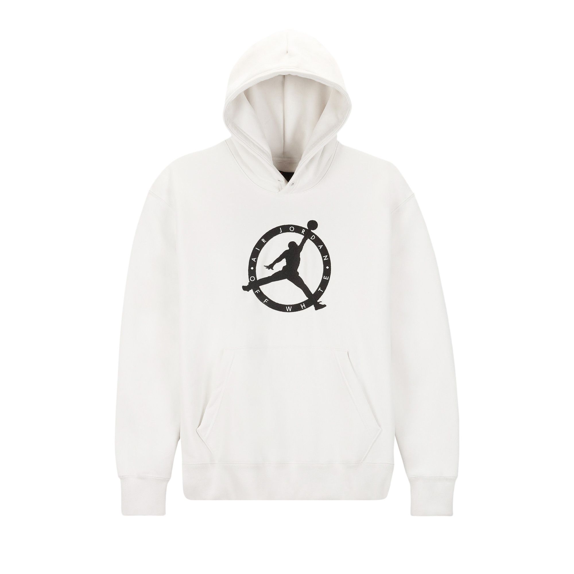 Buy Air Jordan x Off-White MJ Hoodie 'White/Black/Forest Green' - DM0059 054 | GOAT