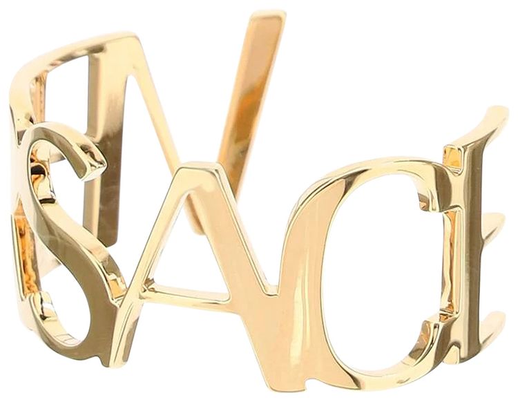 Versace Logo Bracelet Gold