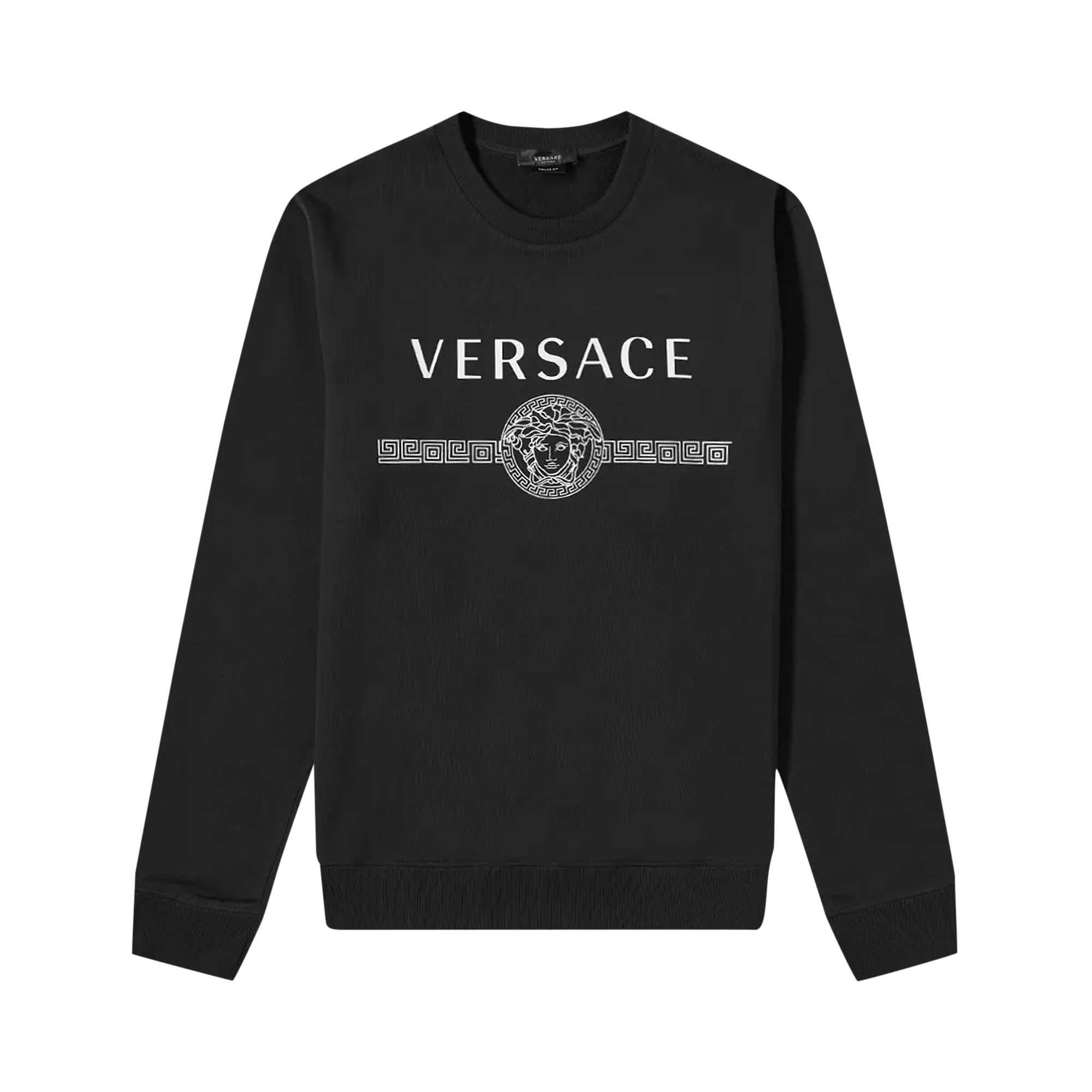 Versace medusa sale logo sweatshirt