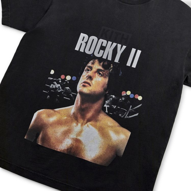 Kith For Rocky II Vintage Tee Black