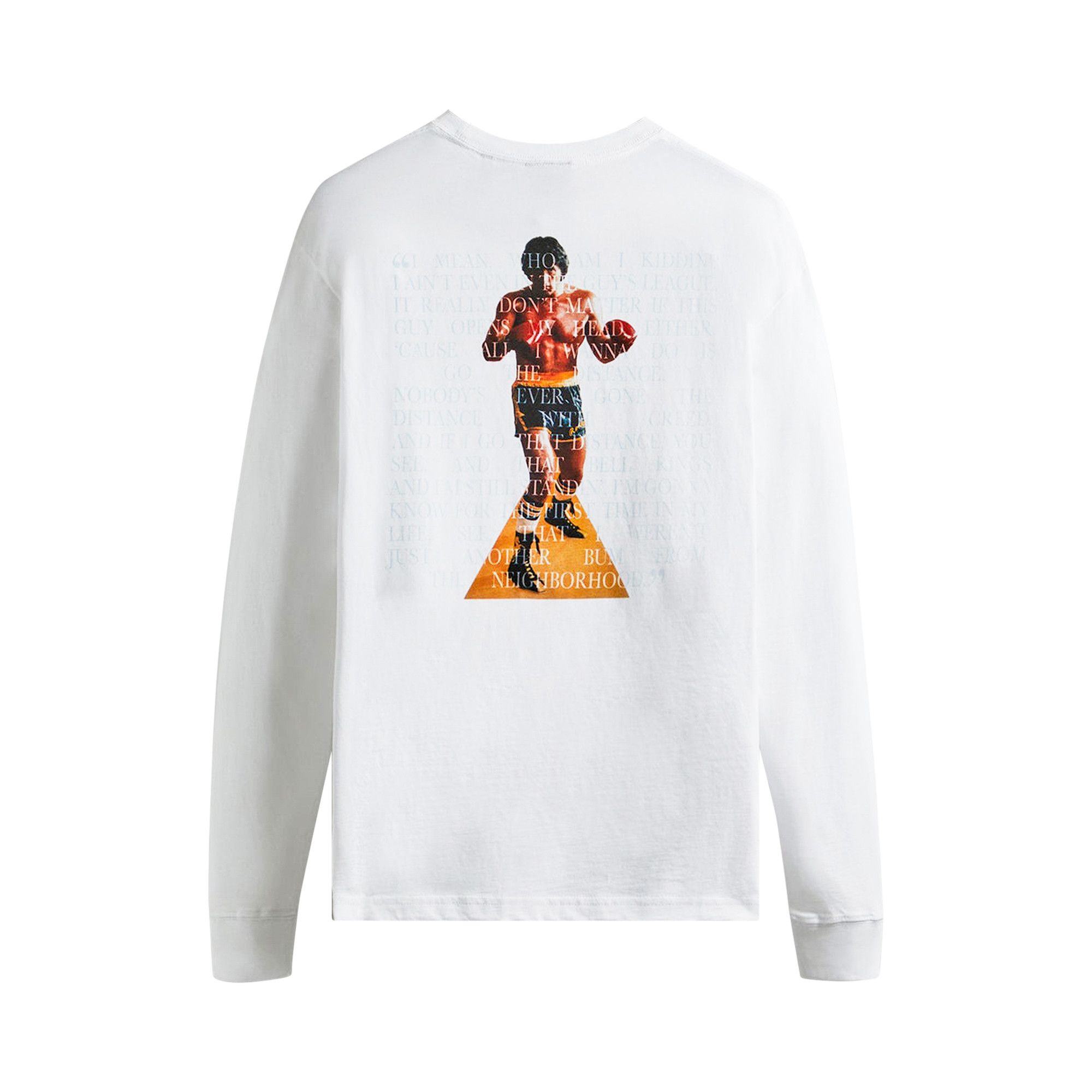 Buy Kith For Rocky Go The Distance Long-Sleeve Tee 'White