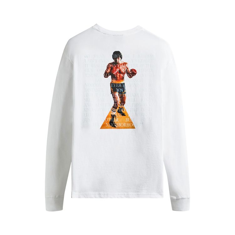 Kith For Rocky Go The Distance Long Sleeve Tee White