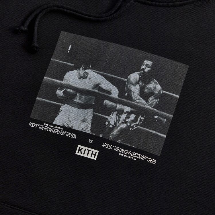 Kith For Rocky Title Fight Hoodie Black