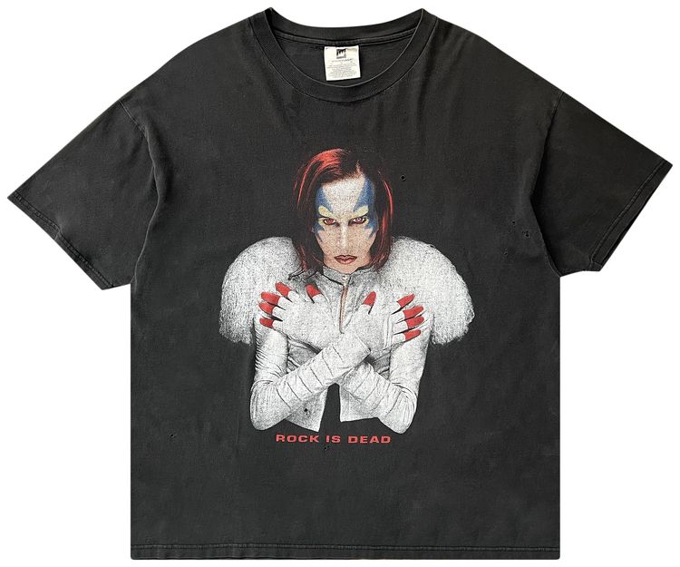 Vintage 1990s Marilyn Manson Tee Black