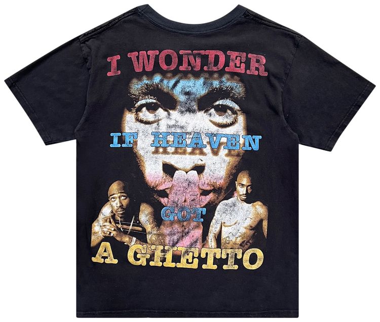Vintage 1990s Tupac Tee Black