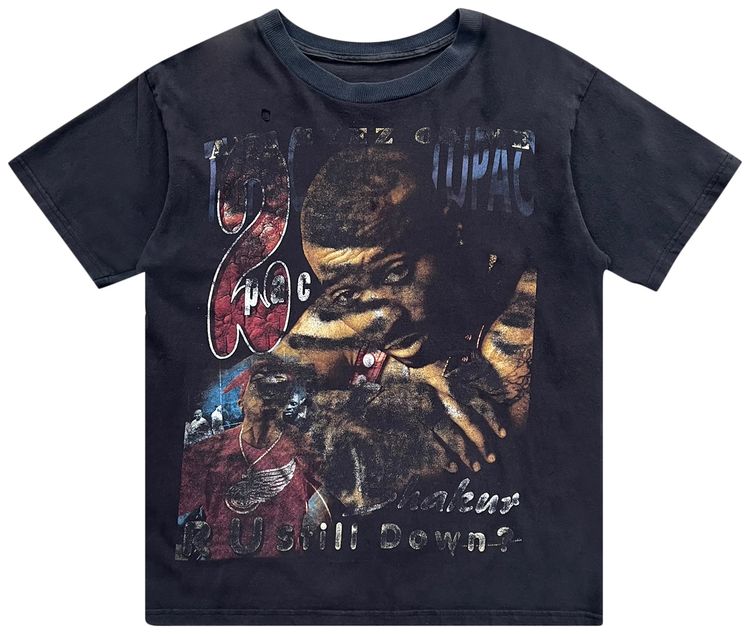 Vintage 1990s Tupac Tee Black
