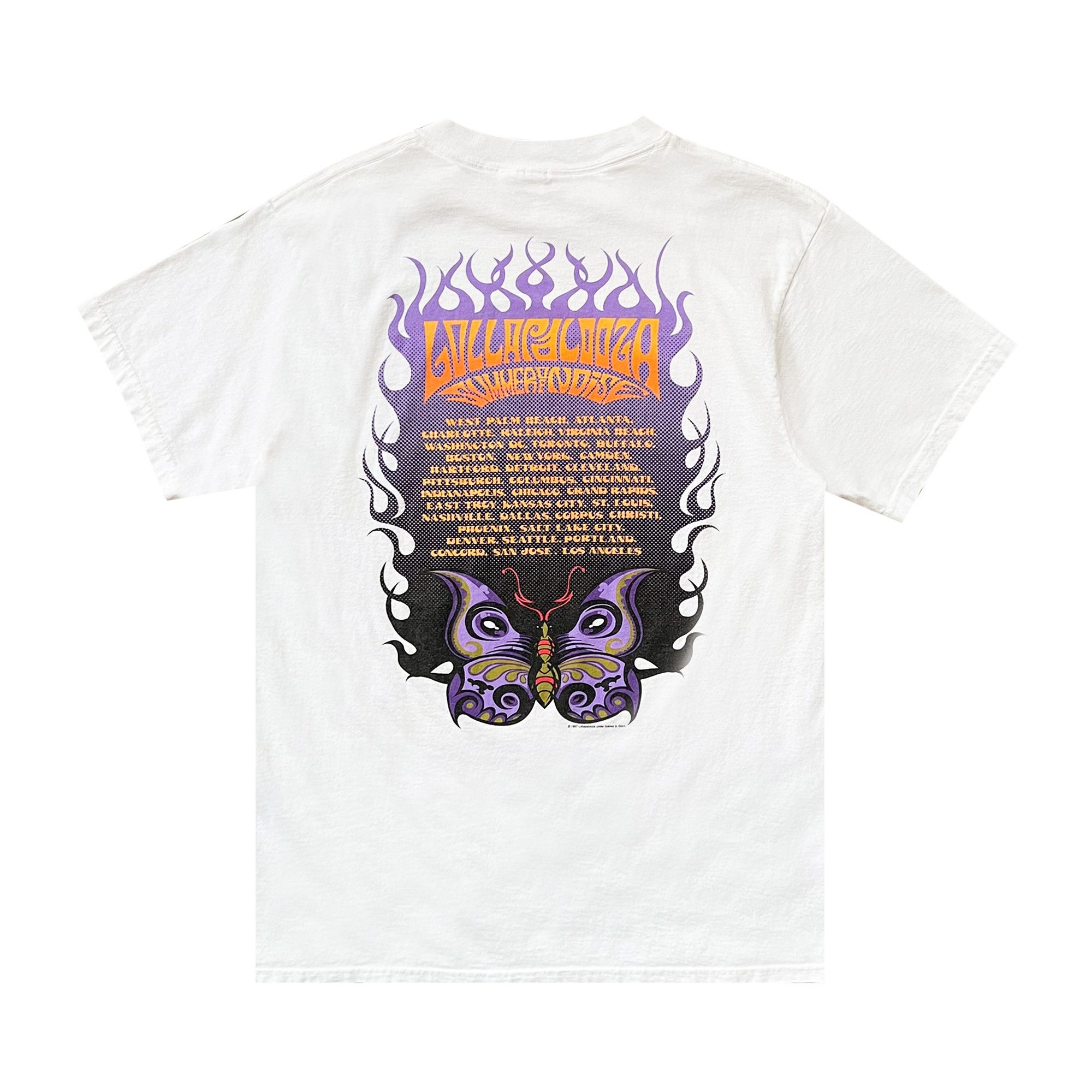 Buy Vintage 1997 Lollapalooza Tee 'White' - 2903