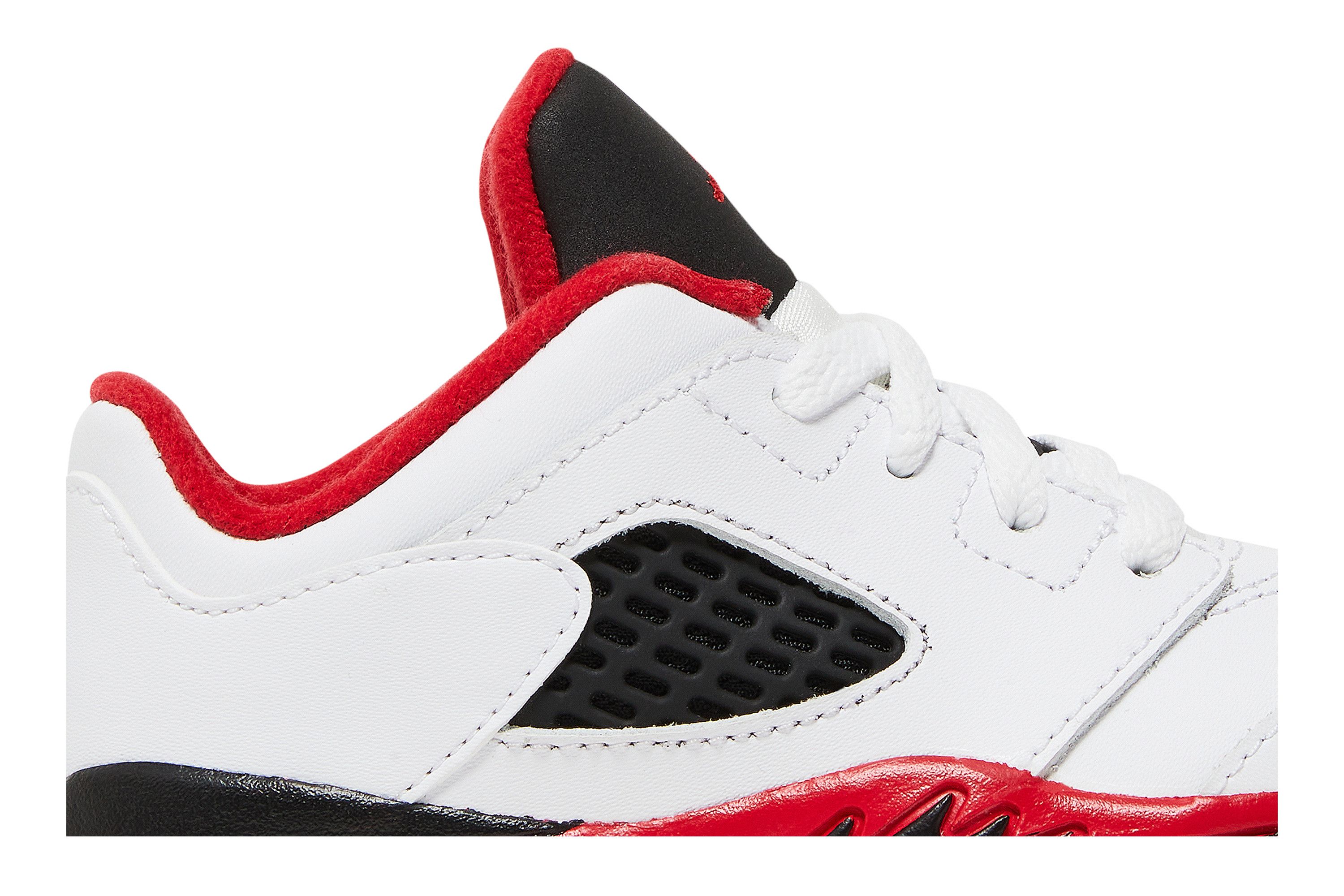 Jordan 5 Retro Low TD White Firered