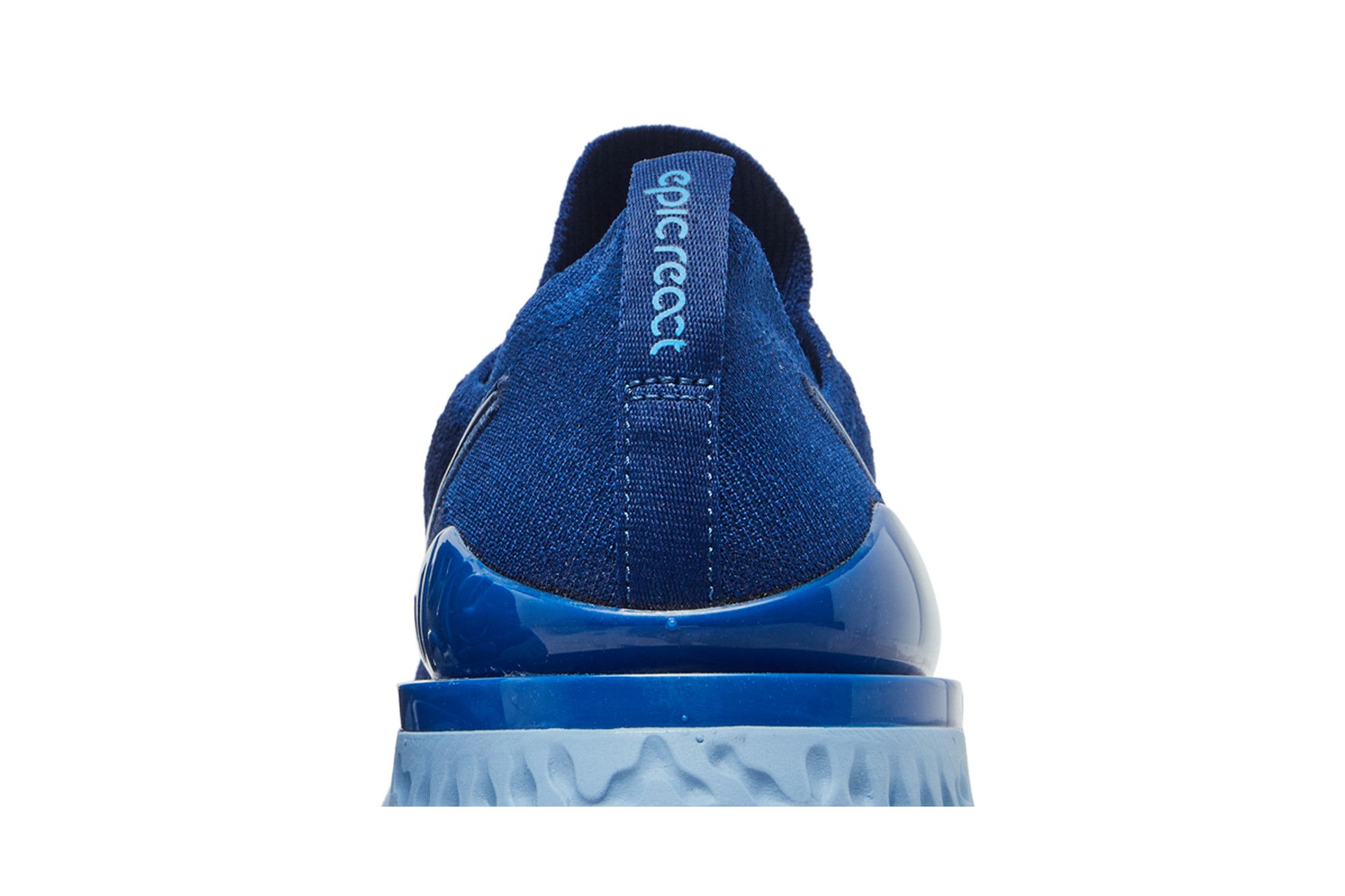 Nike women's epic react flyknit 2 running shoes blue void cheap