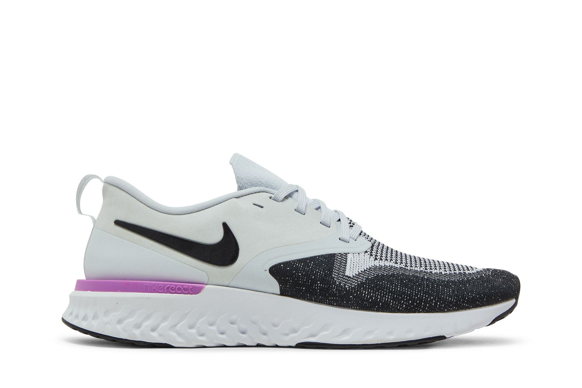 Nike odyssey react flyknit 2 pure platinum sales