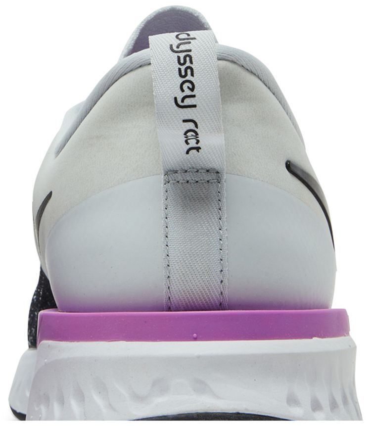 Nike Odyssey React Flyknit 2 Platinum Violet Black