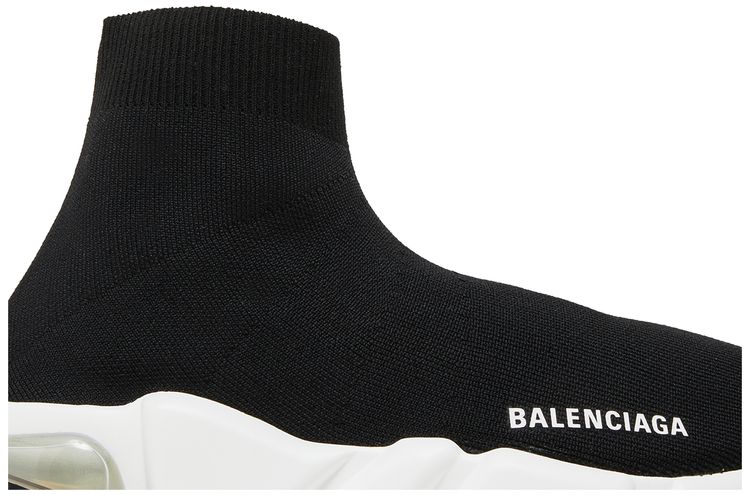 Balenciaga Wmns Speed Sneaker Clear Sole   Black