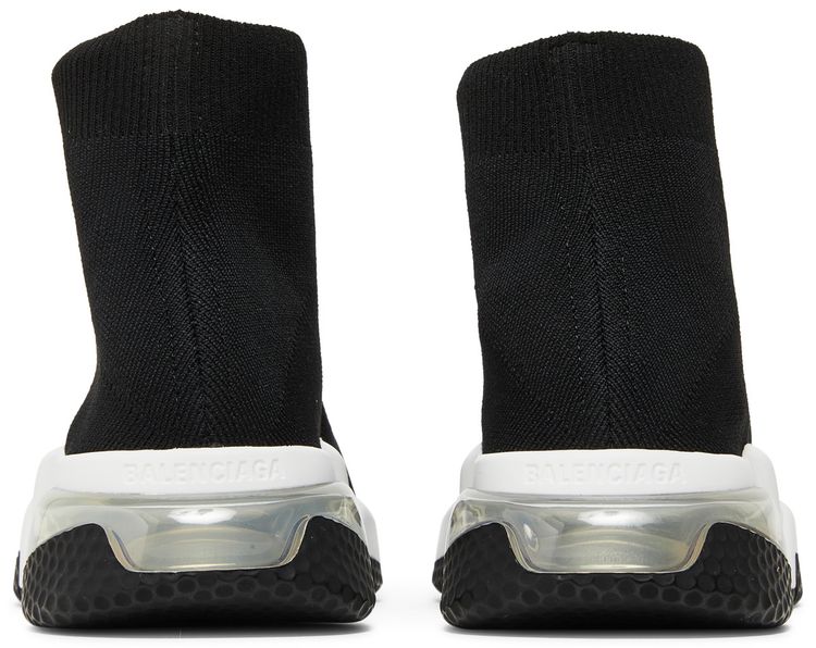 Balenciaga Wmns Speed Sneaker Clear Sole   Black