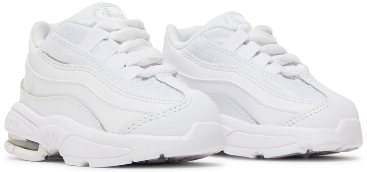 Nike Little Max 95 TD White Metallic Silver