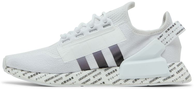 Adidas NMD R1 V2 Script White