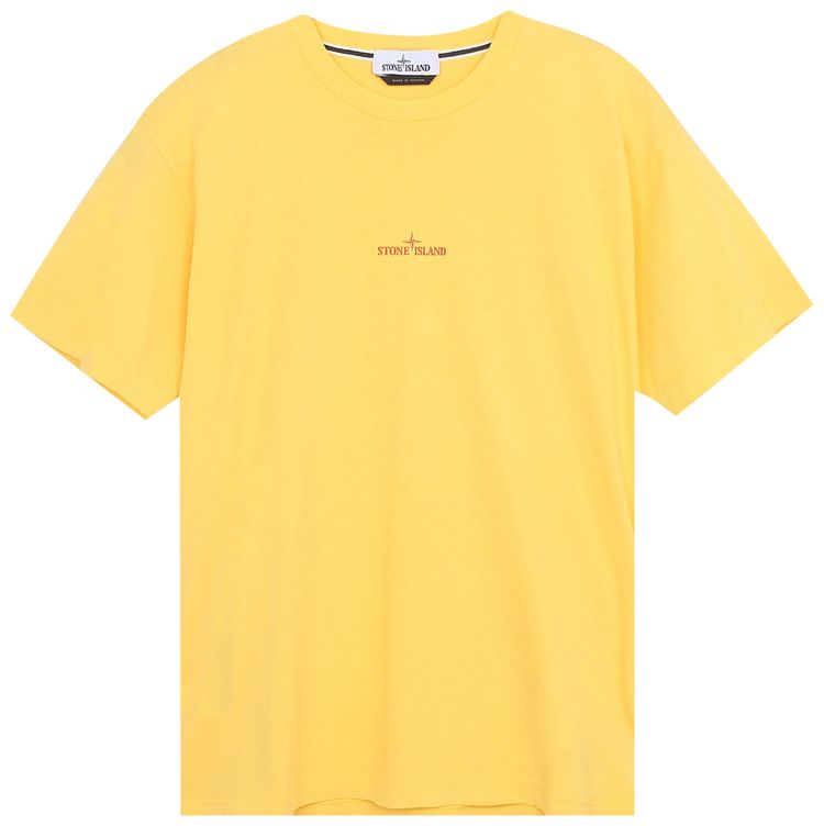 Stone Island T Shirt Yellow