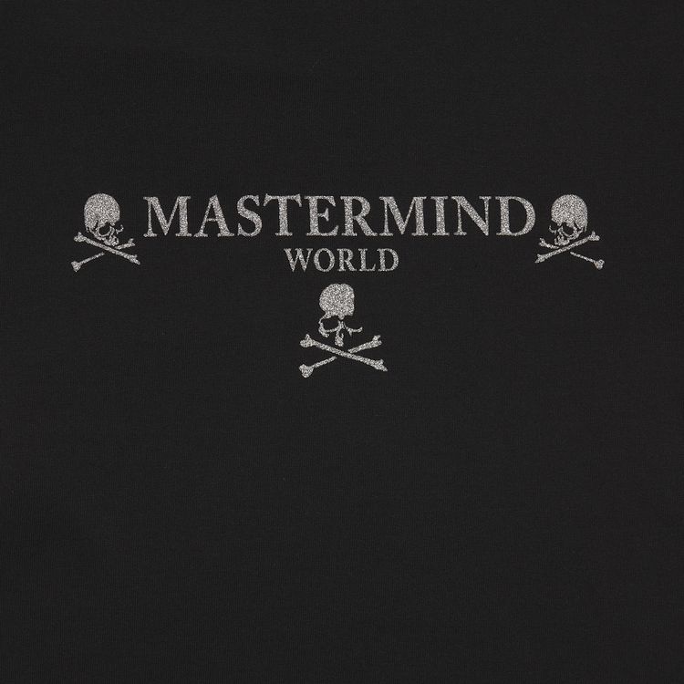 Mastermind World Glitter Logo T Shirt Black