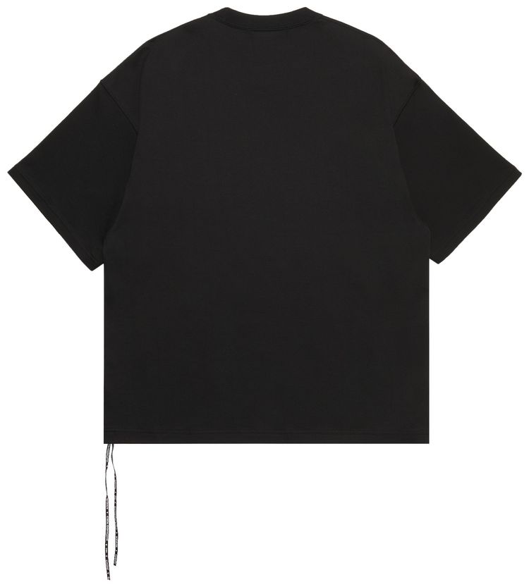 Mastermind World x Swarovski Left Centered Logo Oversize T Shirt Black
