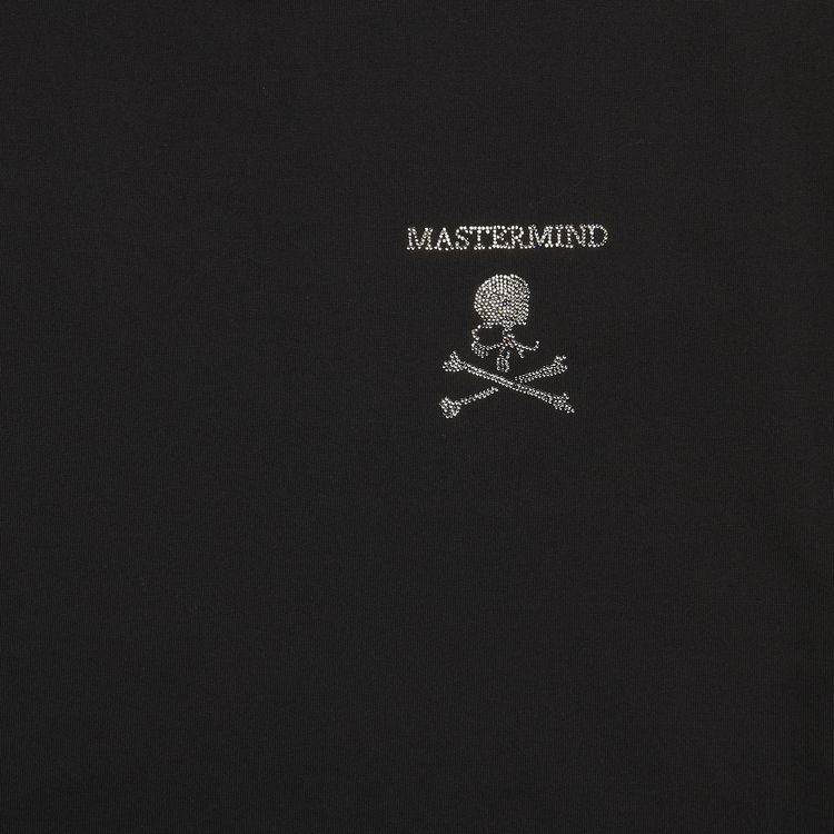 Mastermind World x Swarovski Left Centered Logo Oversize T Shirt Black
