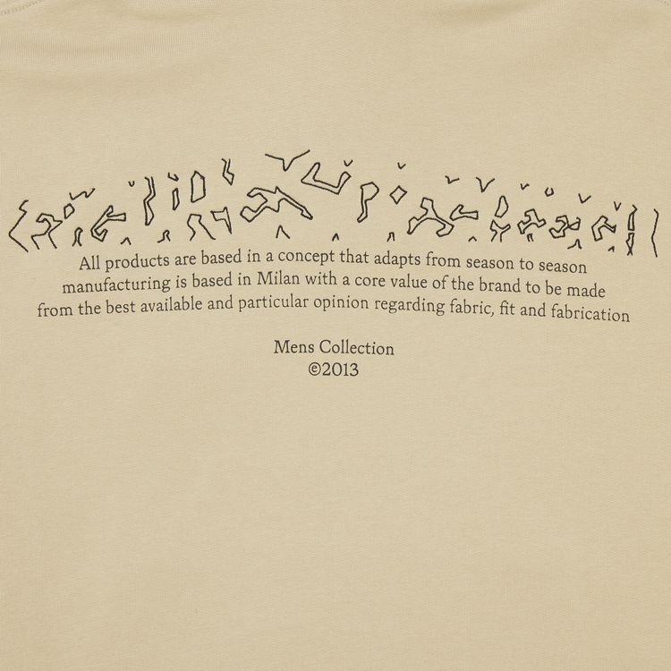 Off White Figure Of Speech Over Hoodie Dark Sand