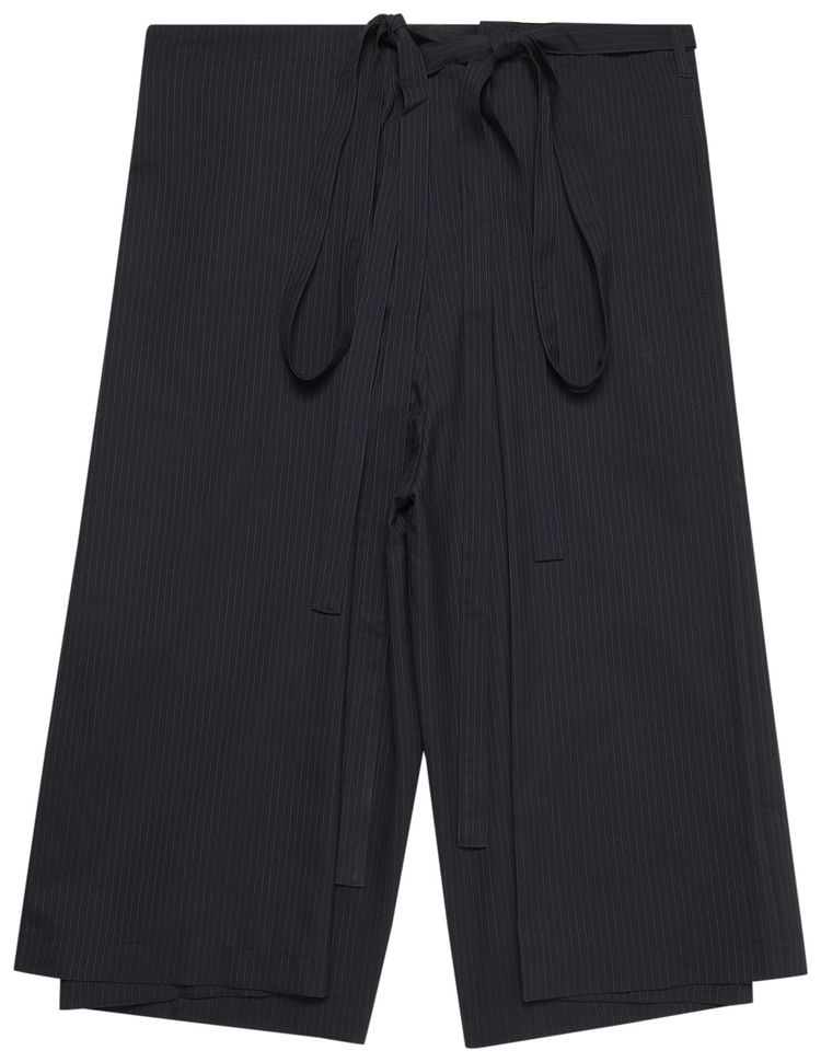 Junya Watanabe Wrap Pants 'Navy/Grey'