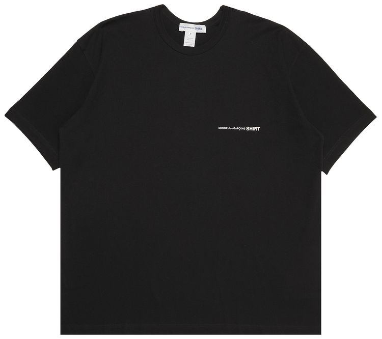 Comme des Garcons SHIRT Small Logo T Shirt Black