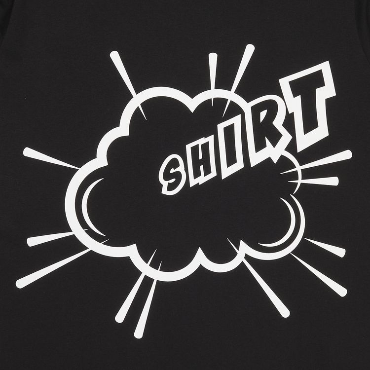 Comme des Garcons SHIRT Graphic T Shirt Black