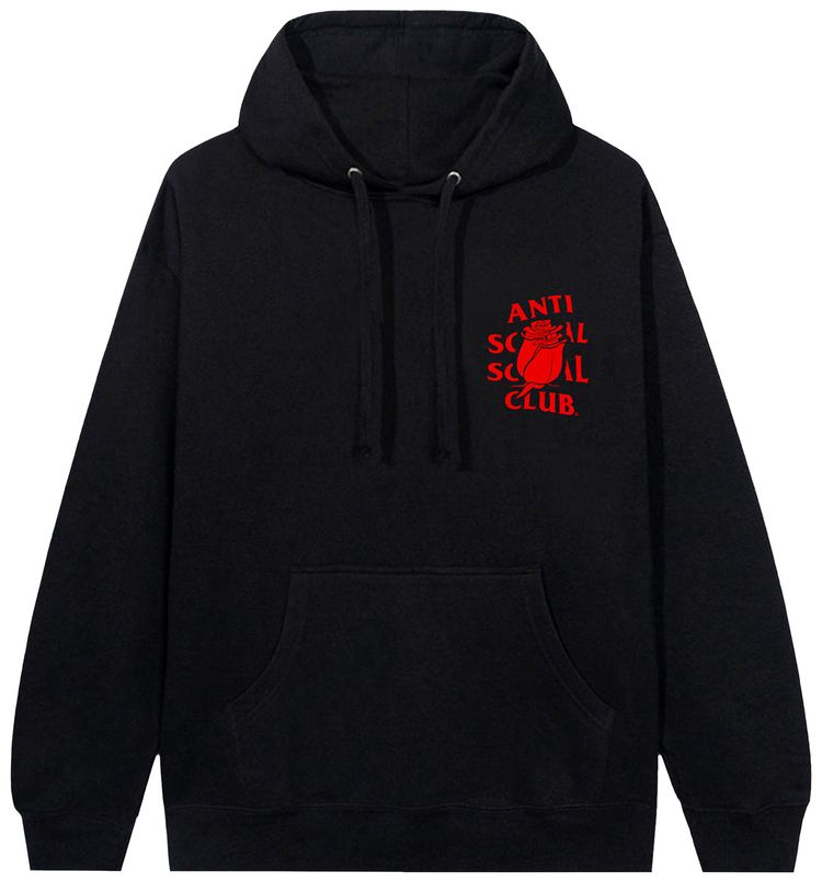 Anti Social Social Club Rose Mary Hoodie Black