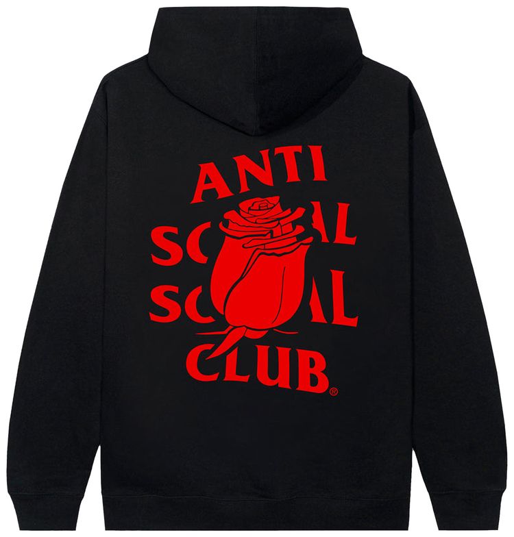 Anti Social Social Club Rose Mary Hoodie Black