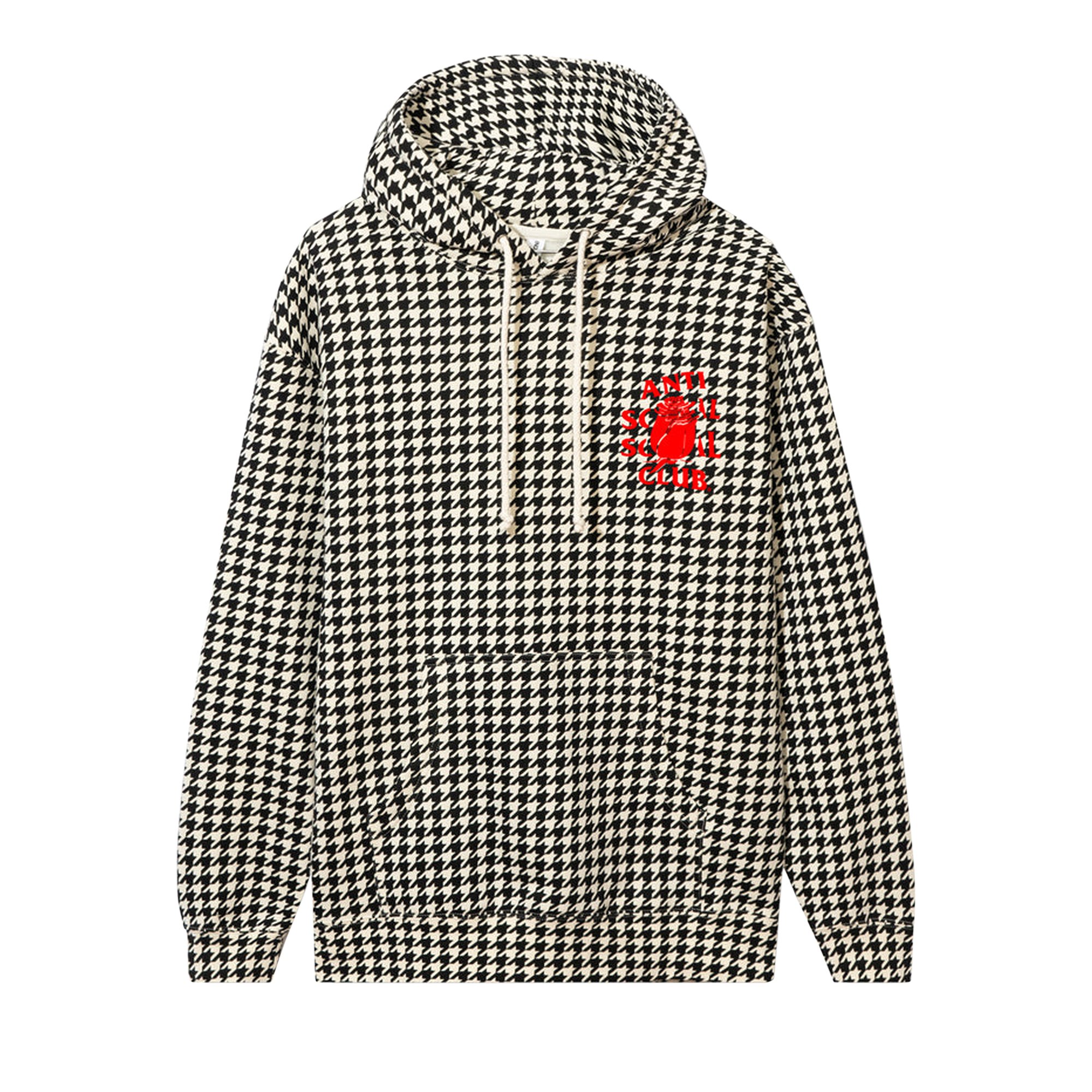 Buy Anti Social Social Club Rose Mary Hoodie 'Houndstooth' - 0657